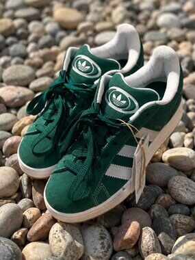 NWT Adidas Campus 00s Dark Green White Gum Sneakers GS 5 IH7492